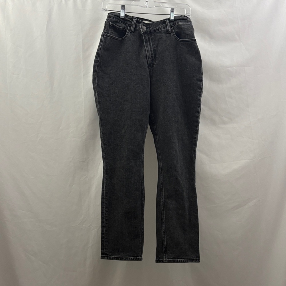 Abercrombie & Fitch The '90s Straight Ultra High Rise Jeans Curve Love 27/4 S